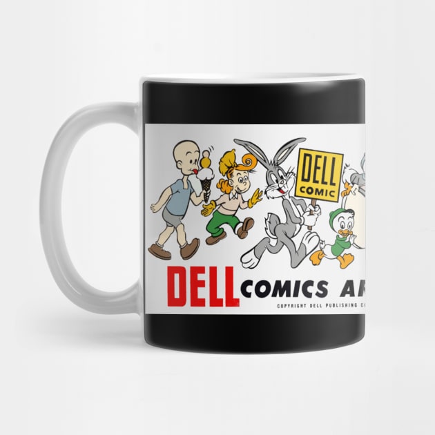 "Dell Comics Are Good Comics" by fun stuff, dumb stuff